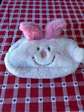 Piglet Disney Pink Faux-Fur plush clutch